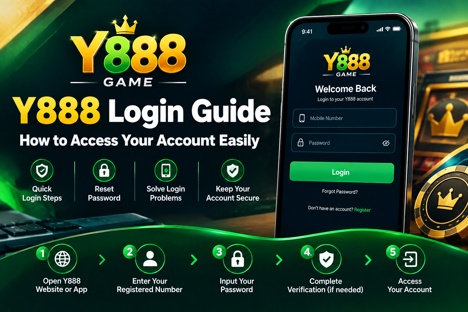 Y888 Login Guide – How to Access Your Account